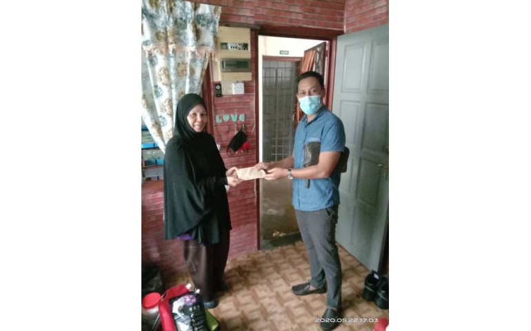 DERMA KILAT DARI KELUARGA ZB GROUP BAGI PEKERJA ZB IPOH PERAK YANG DILANDA ANGIN RIBUT.